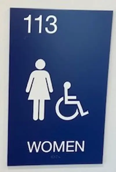 ADA Signs Photo